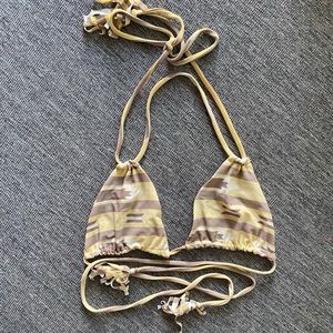 OG Acacia Swimwear Cannons top in Chocktaw size M